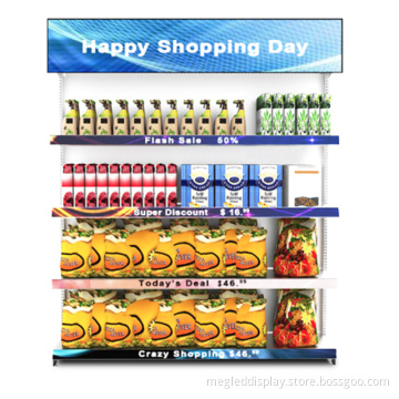 P1.2mm Smart Shelf Edge Led Display For Shop